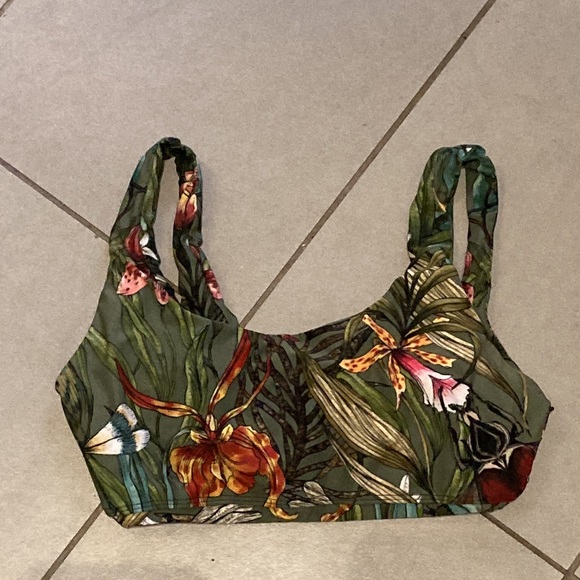 YOGA DEMOCRACY tropical floral workout set, size XS/M - Picture 5 of 14